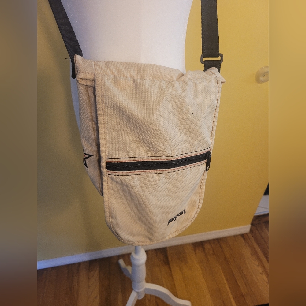 JANSPORTS messenger cross body nylon bag